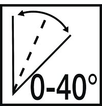 Icona BASCULANTE 0-40°