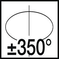 Icona ROTAZIONE VERTICALE 350°